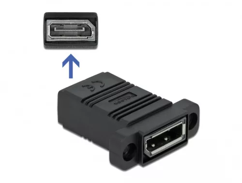 Delock System 45 DisplayPort adapter egyenes (DL-81309)