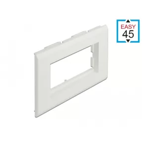   Delock Easy 45 modul tartó telepítési csatornához 130 x 80 mm (DL-81316)