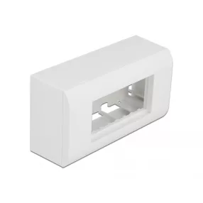   Delock Easy 45 Modul felületre rögzített háza, 152 x 82 mm, fehér (DL-81333)