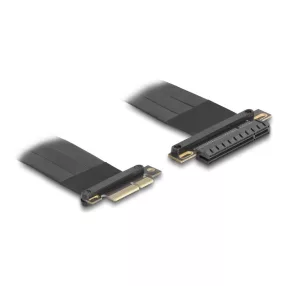   Delock Riser kártya PCI Express 3.0 x4 x4-es apa x8-as bővítőhelyre, 30 cm-es kábellel (DL-81497)