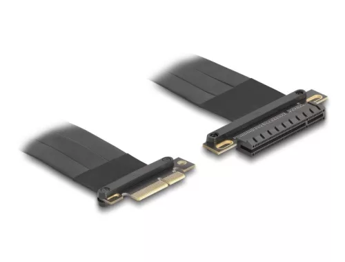 Delock Riser kártya PCI Express 3.0 x4 x4-es apa x8-as bővítőhelyre, 30 cm-es kábellel (DL-81497)