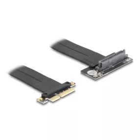   Delock Riser kártya PCI Express 3.0 x4 apa U.2 SFF-8639 SSD-helyre 90 -os szögben, kábellel 30 cm (DL-81506)
