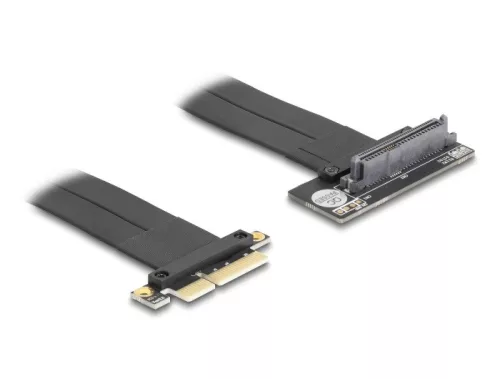 Delock Riser kártya PCI Express 3.0 x4 apa U.2 SFF-8639 SSD-helyre 90 -os szögben, kábellel 30 cm (DL-81506)