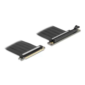   Delock Riser kártya PCI Express 4.0 x16 apa x16 foglalatba 90 -os szögben, 30 cm-es kábellel (DL-81509)