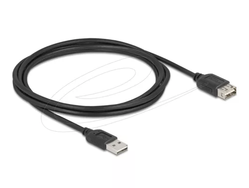 Delock USB 2.0 hosszabbítókábel EASY USB Type-A apa - EASY USB Type-A anya 2 m (DL-81513)