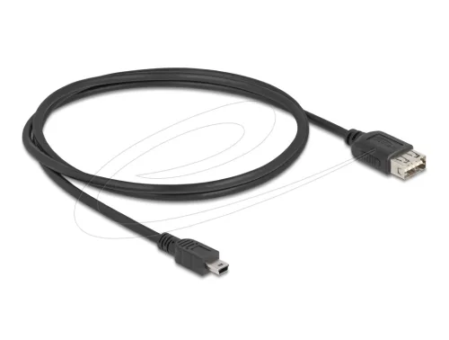 Delock USB 2.0 kábel USB Type Mini-B apa - EASY USB Type-A anya 1 m (DL-81524)