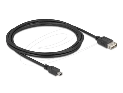 Delock USB 2.0 kábel USB Type Mini-B apa - EASY USB Type-A anya 2 m (DL-81525)