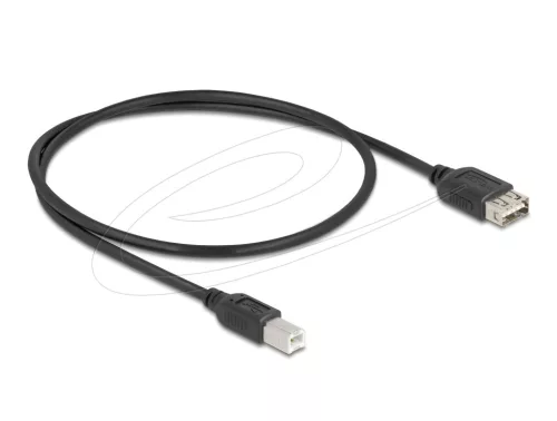 Delock USB 2.0 kábel USB Type-B apa - EASY USB Type-A anya 0,5 m (DL-81529)