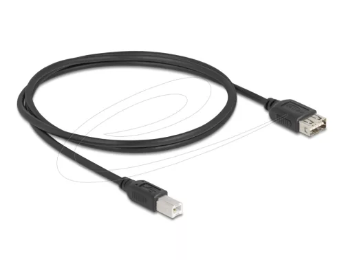 Delock USB 2.0 kábel USB Type-B apa - EASY USB Type-A anya 1 m (DL-81530)