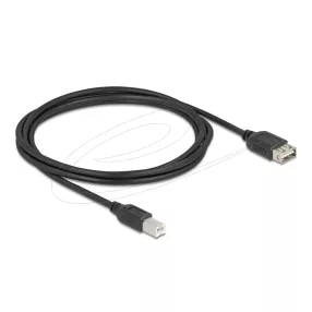   Delock USB 2.0 kábel USB Type-B apa - EASY USB Type-A anya 2 m (DL-81531)