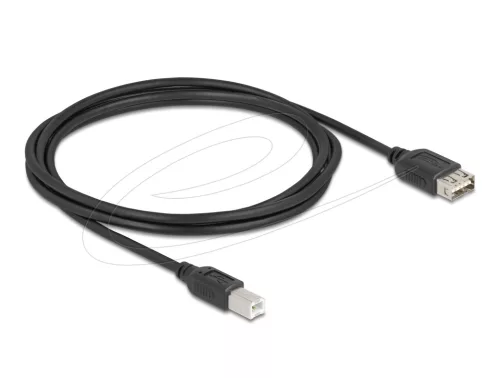 Delock USB 2.0 kábel USB Type-B apa - EASY USB Type-A anya 2 m (DL-81531)