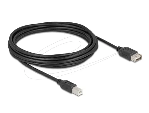 Delock USB 2.0 kábel USB Type-B apa - EASY USB Type-A anya 5 m (DL-81533)