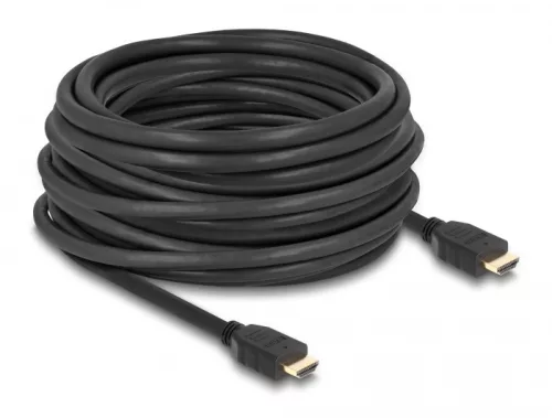 Delock High Speed HDMI kábel 48 Gbps 8K 60 Hz, fekete 12 m (DL-82007)