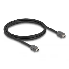   Delock RJ45 hálózati kábel ix Industrial  (A kódolt) apa - apa Cat.7 1 m (DL-82008)