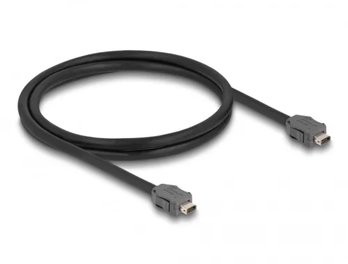 Delock RJ45 hálózati kábel ix Industrial  (A kódolt) apa - apa Cat.7 1 m (DL-82008)