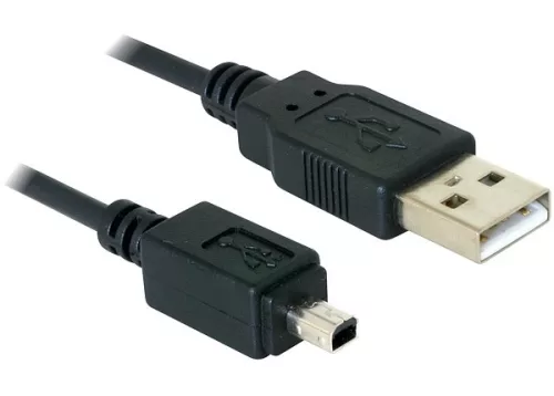 Delock kamera kábel USB-B mini 4 tűs - USB-A 1,5 m apa-apa (DL-82113)