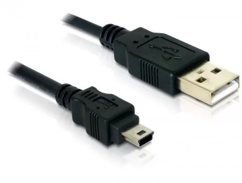 Delock kamera kábel USB 2.0 - USB-B mini 5 tűs apa-apa (DL-82252)