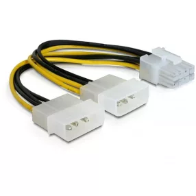   Delock PCI Expressz 8 pin -  2 db molex tápátalakító (DL-82397)
