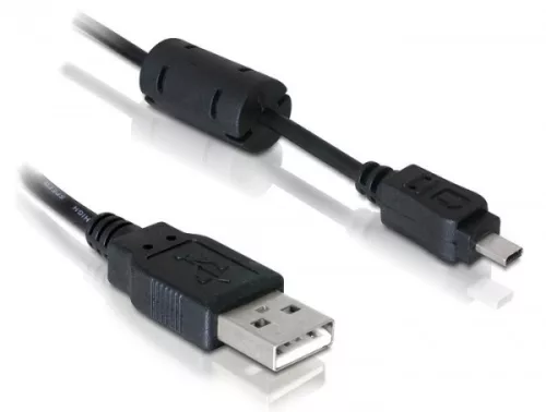 Delock kamera kábel 1,83m Casio 8-tűs UC-E6 USB (DL-82414)