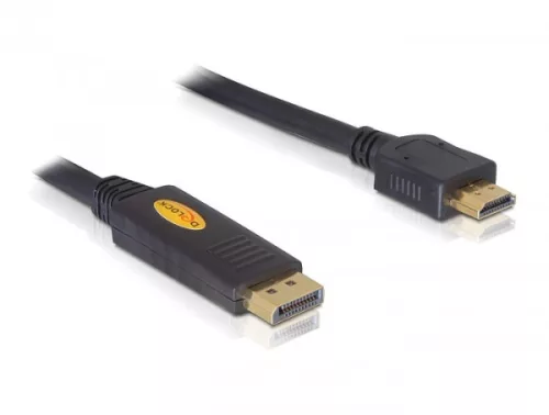 Delock Displayport apa > HDMI apa kábel 3m (DL-82435)