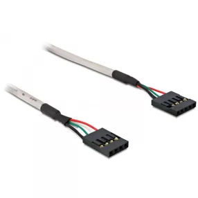   Delock USB tűfejes csatlakozó 4 tű/5 tű anya-anya (DL-82439)