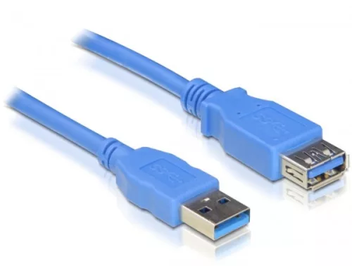 Delock USB3.0-A (apa/anya), 5 méteres hosszabbító kábel (DL-82541)