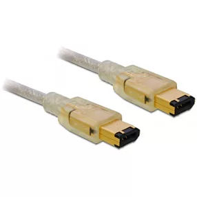   Delock 3 méteres FireWire összekötő kábel (6/6 tűs) (DL-82575)