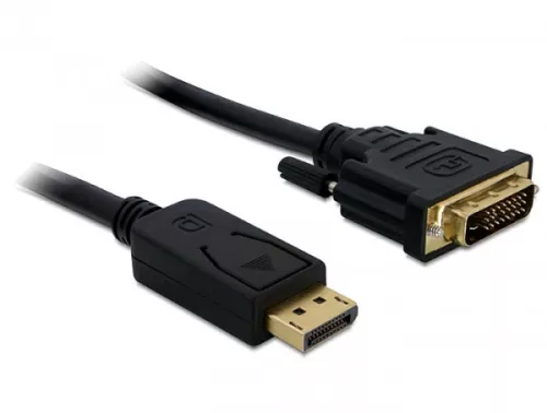 Delock Displayport - DVI 24+1 kábel, apa - apa 1,0m (DL-82590)