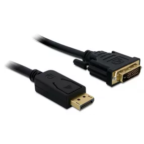   Delock Displayport - DVI 24+1 kábel, apa - apa 2,0m (DL-82591)