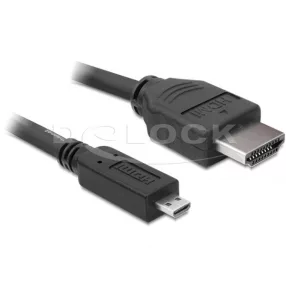   Delock High Speed HDMI Ethernet kábel A/D - A apa/apa 1,0m (DL-82661)