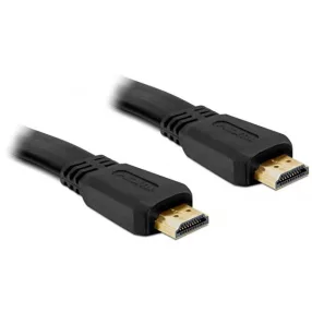   Delock High Speed HDMI Ethernet kábel - A apa/apa 5,0m lapos (DL-82672)