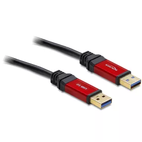   Delock kábel USB 3.0-A apa / apa 1 méteres Prémium (DL-82744)