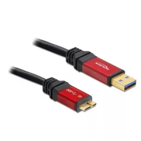   Delock USB 3.0-A > mikro-B apa / apa, 2 m prémium kábel (DL-82761)