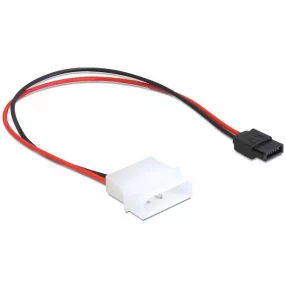   Delock kábel IDE táp (Molex) > SATA táp 6 pin (DL-82913)