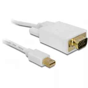   Delock Displayport mini apa > VGA 15 pin apa kábel, 3 m (DL-82922)