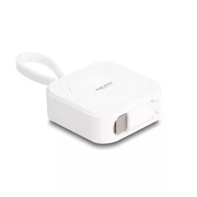   Delock USB Type-C  töltő felület Apple órákhoz fehér, mágneses (DL-83023)