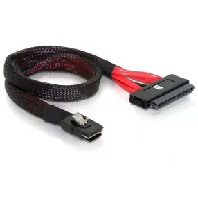   Delock mini SAS 36 tűs - SAS 32 tűs kábel (SFF 8087 - SFF 8484) 50cm (DL-83056)