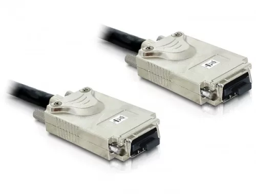 Delock csavaros Infiniband - Infiniband kábel (SFF 8470) 1m (DL-83060)
