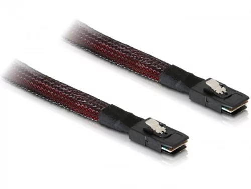 Delock mini SAS 36 tűs apa-apa kábel (SFF 8087) 1m (DL-83073)