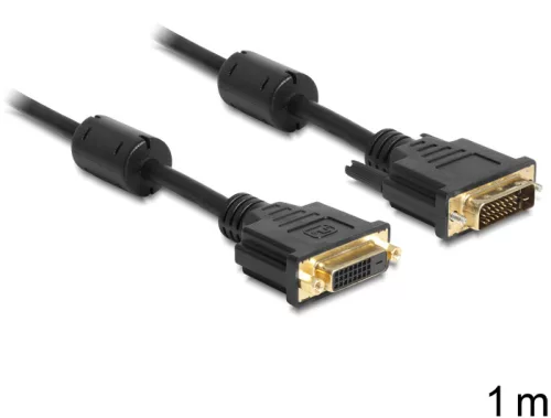 Delock DVI 24+1 apa > anya kábel, 1 m (DL-83185)