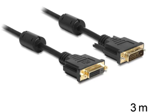 Delock DVI 24+1 apa > anya kábel, 3 m (DL-83187)