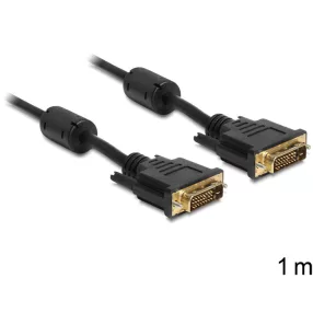 Delock DVI 24+1 apa > apa kábel, 1 m (DL-83189)