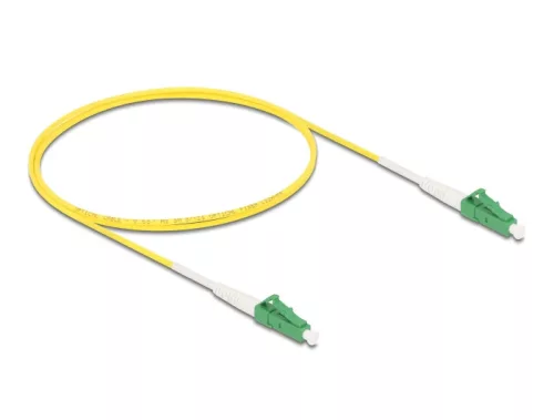 Delock Kábel, optikai szálas LC-APC > LC-APC Simplex egyszeres OS2, 1 m (DL-83221)