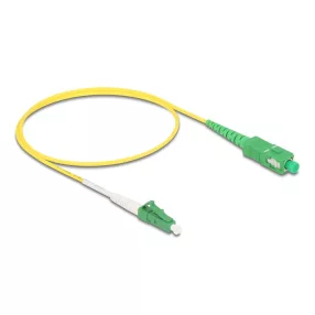   Delock Kábel, optikai szálas LC-APC > SC-APC Simplex egyszeres OS2, 0,5 m (DL-83234)