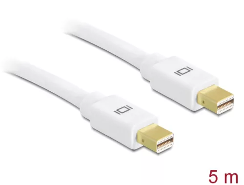 Delock Kábel Mini Displayport 1.2 dugó > Mini Displayport dugó 4K 5,0 m (DL-83456)