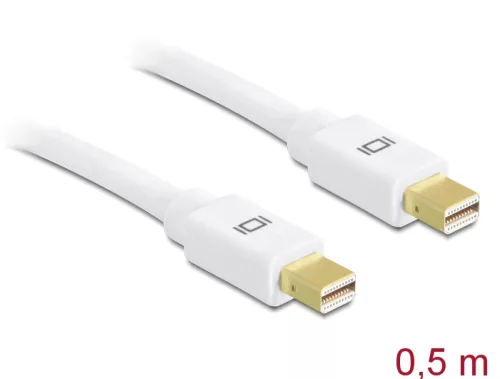 Delock Kábel Mini Displayport 1.2 dugó > Mini Displayport dugó 4K 0,5 m (DL-83471)
