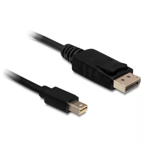   Delock Kábel mini Displayport dugó > Displayport dugó 5 m, fekete (DL-83479)