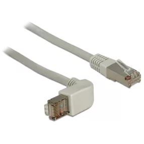   Delock kábel RJ45 Cat.6A SSTP szögletes / egyenes 1.0 m (DL-83645)