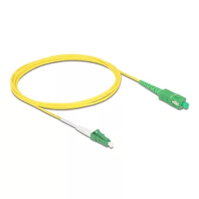   Delock Kábel, optikai szálas LC-APC > SC-APC Simplex egyszeres OS2, 2 m (DL-83861)