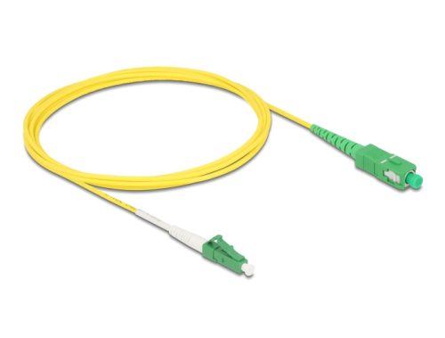 Delock Kábel, optikai szálas LC-APC > SC-APC Simplex egyszeres OS2, 2 m